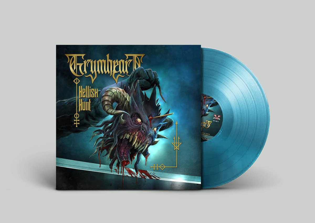GRYMHEART Hellish Hunt LP
New vinyl transparent turquoise 
Limited Edition 300 copies!

scarletrecords.com/?ywcas=1&post_…