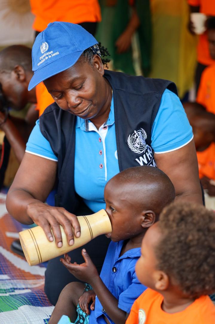 WHORwanda's tweet photo. @WHORwanda joined @RBC_Rwanda @RwandaGender &amp; @RwandaNCDA in @BureraDistrict for the start of the #MCHWeek, integrated with #Measles &amp; #Rubella vaccinations. 

Children will be screened for #malnutrition, provided with vitamin A &amp; Ongera nutritients, &amp; mothers with FP services. https://t.co/Emd99UWgVv