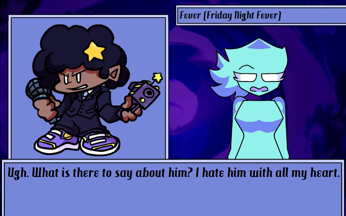 DailyPaste_'s tweet photo. Paste's comments on Fever Town characters! (I only made a few so..) #DailyPasteWeen #fnfever https://t.co/MjOAAppEga
