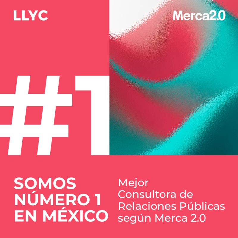 carozarco's tweet photo. @Merca20 otorga a @LLYC_Global México el lugar Nº 1 como la Mejor Consultora de Relaciones Públicas del país como parte de nuestro compromiso con la excelencia y la #innovación!! 🙌🚀 Gracias a nuestros clientes, colaboradores y a un gran equipo!
 #LETSFLY https://t.co/heBSMn7naY https://t.co/YzfuJbHHAw