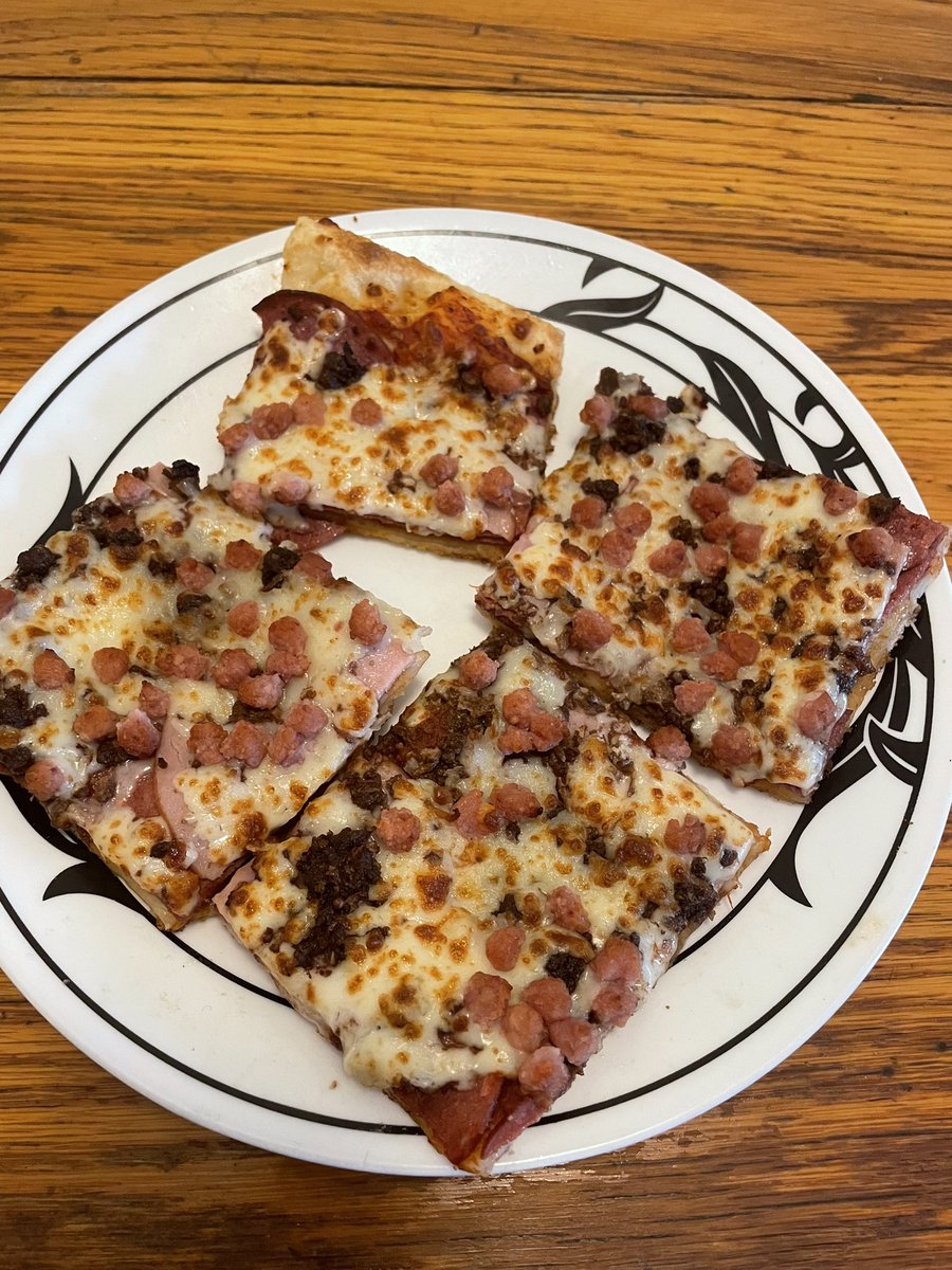 #Lunch #LeftoverPizza #June3rd