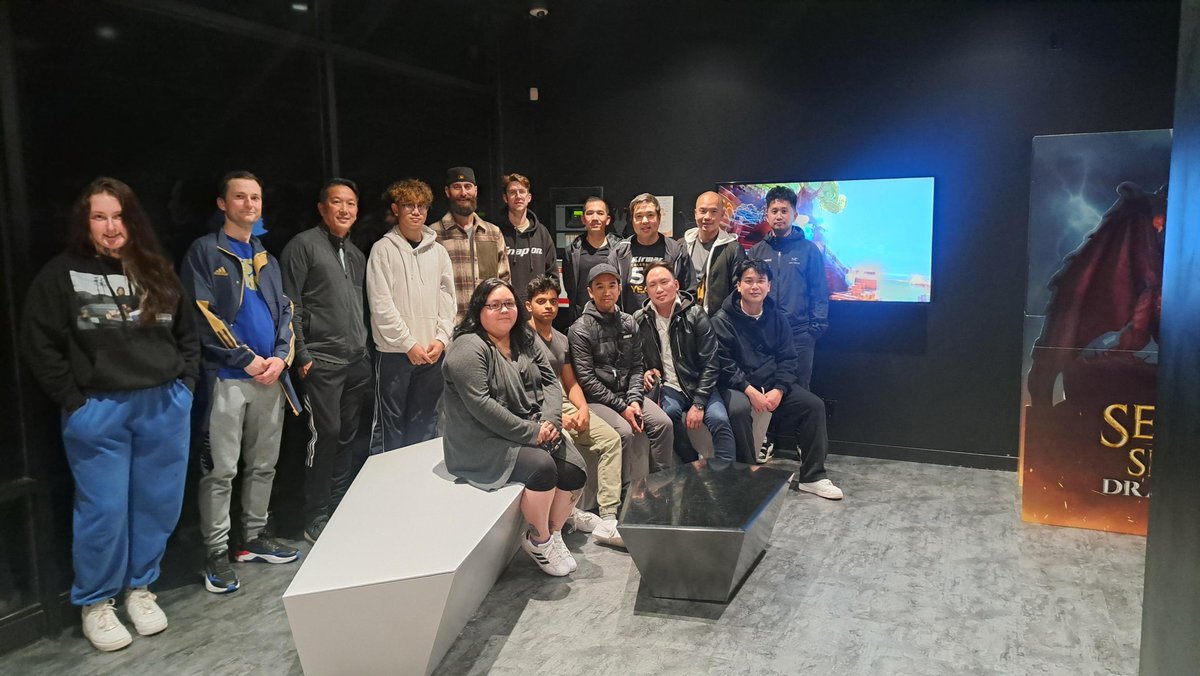 KirmacCollision's tweet photo. From collision repairs to virtual reality challenges, our Port Coquitlam team knows how to work together! 🚗🎮 
.
.
.
#TeamBuilding #VirtualReality #teambonding #kirmacfamily #autobodyrepair #autobodyshop #collisionrepair #bodyshop #autorepair #collision #autobodylife #kirmacc... https://t.co/s6nI39k8x1