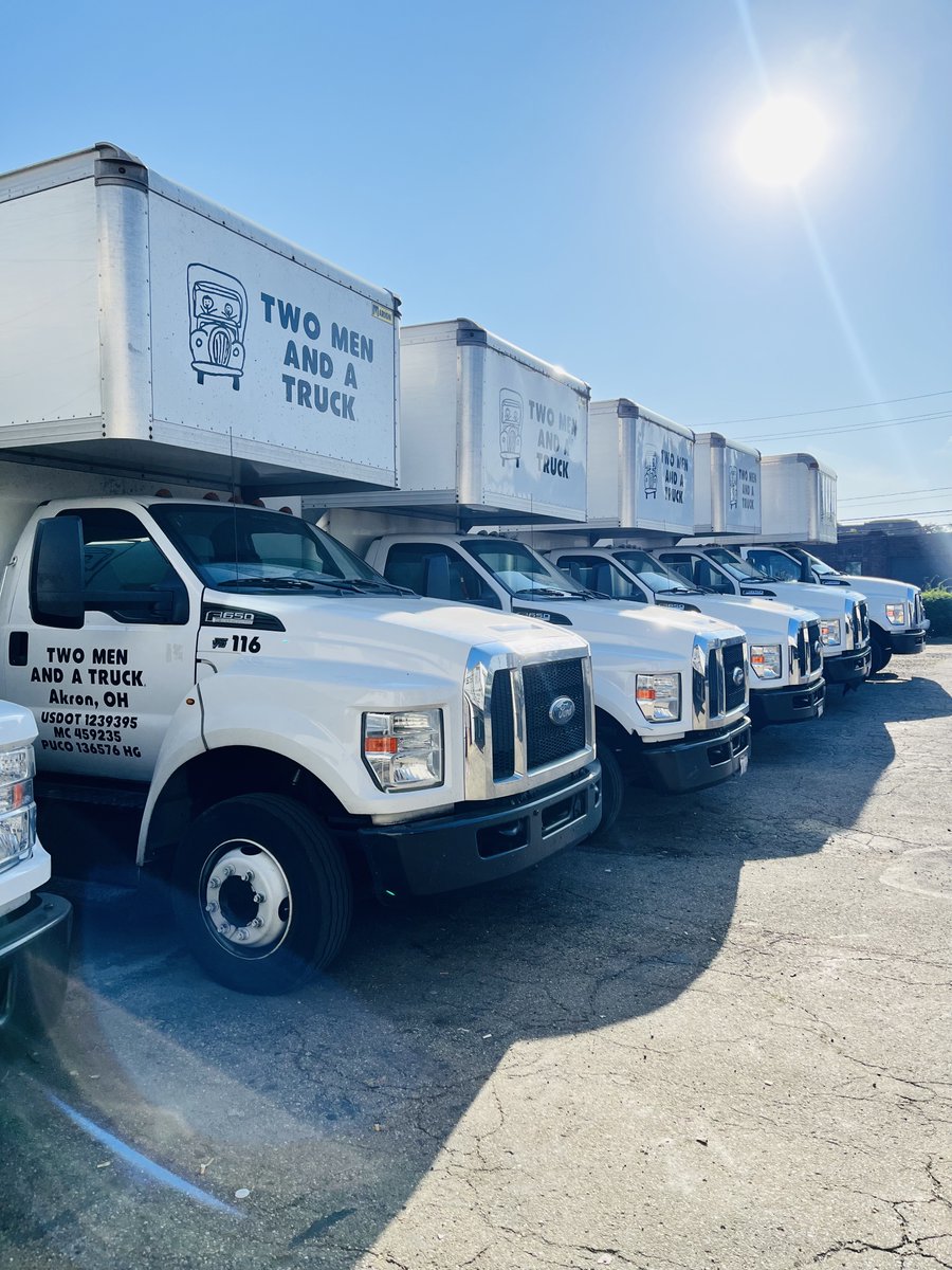 Moving trucks? We got 'em!
🚛 🚛 🚛
Wherever life takes you, #TMTAkron will be here to help you move.