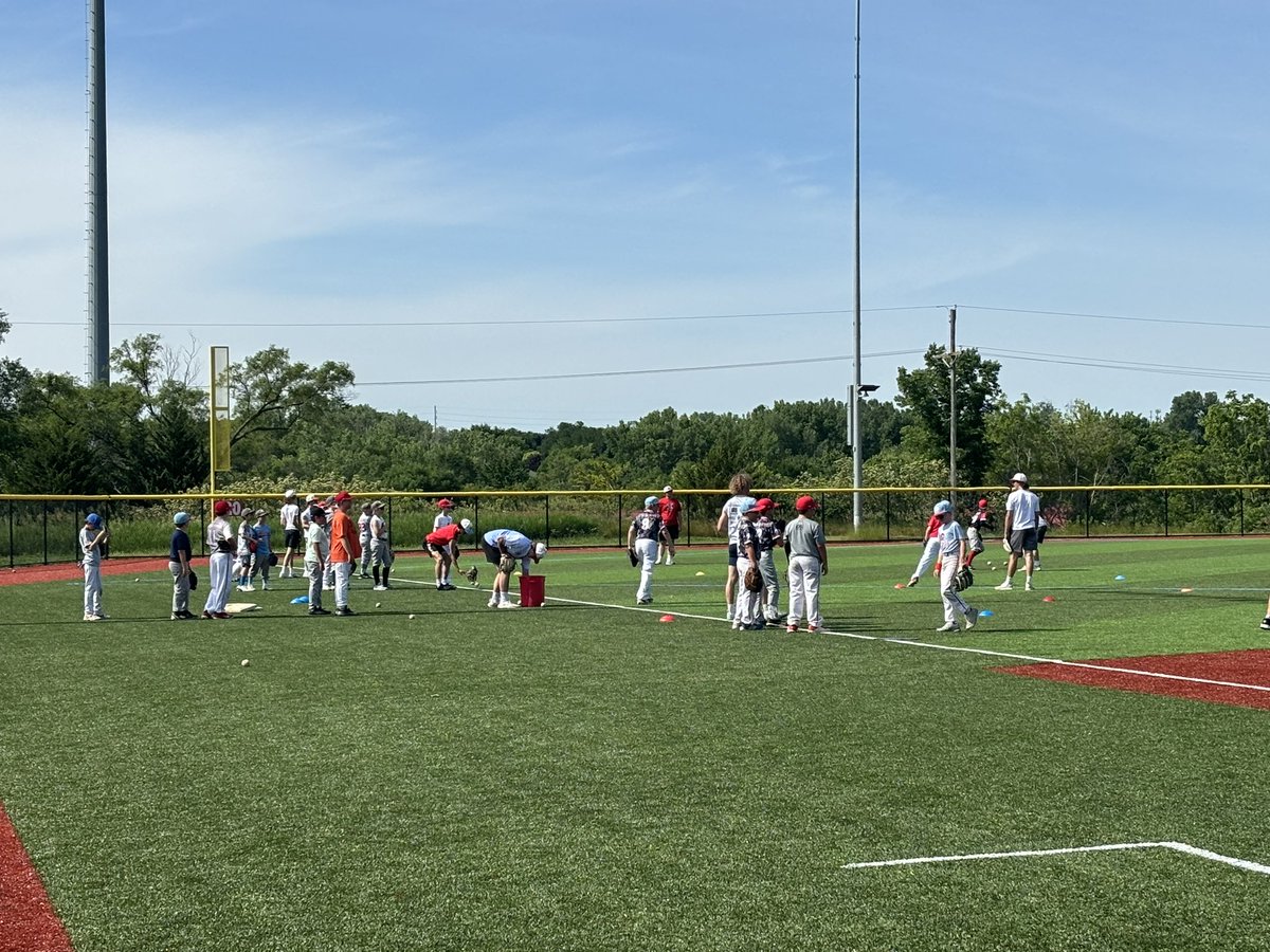 Awesome day for Ralston Baseball!

The Ralston High School Baseball Camp started today and we had 60+ baseball players attend the camp.  Future is bright
