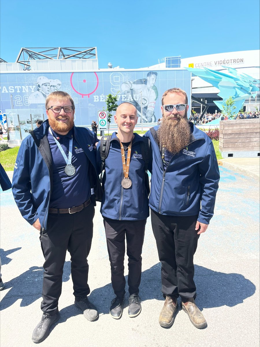 georgiancollege's tweet photo. Congratulations to Georgian students Aidan Crandall who won silver and Ryle Reynolds who won bronze at Skills Canada! 🥳👏 We're proud of all our students, faculty and other supporters for their incredible efforts: https://t.co/agc9L040NE #GCMORE #TeamGeorgian https://t.co/cpQdJLBede