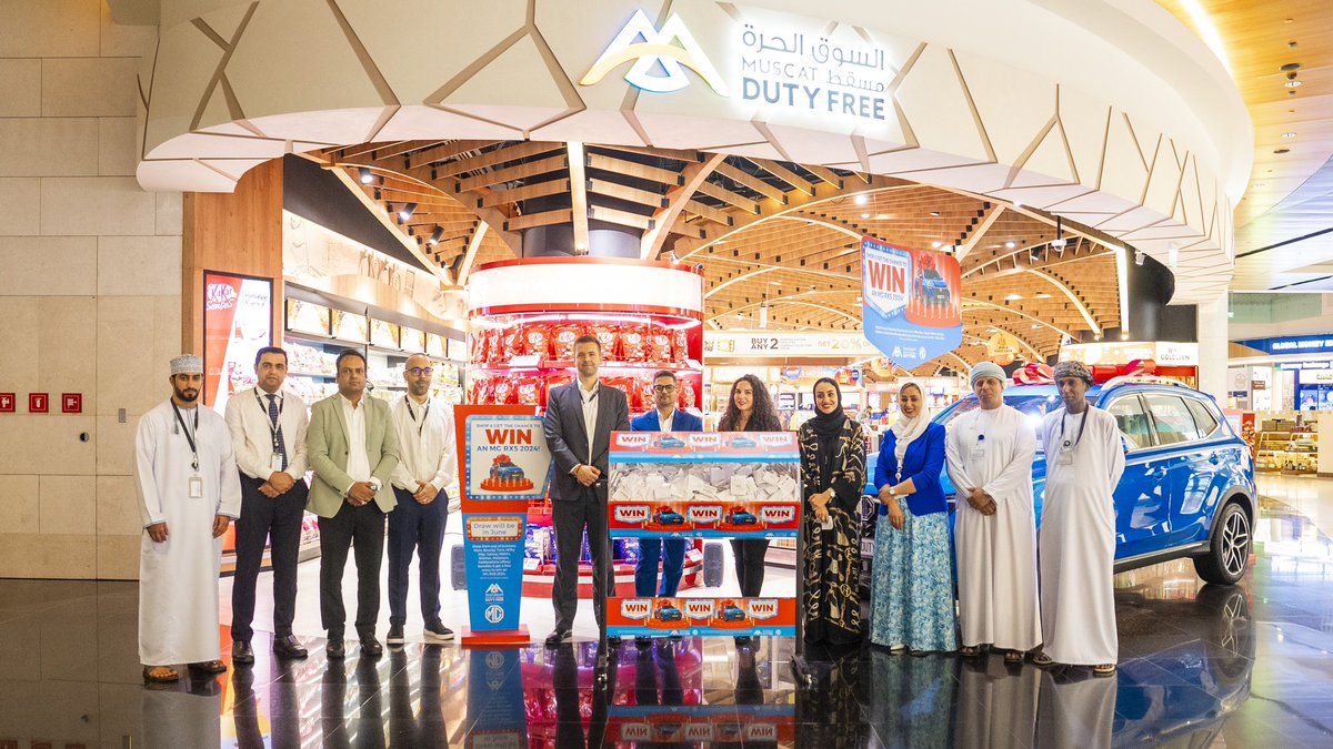 MuscatDutyFree's tweet image. Muscat Duty Free would like to congratulate lucky winner of MG RX5 2024 Ms. Anwar Al Selham😍😍🚙🚙
Good luck to everyone in our next raffles.

Stay tuned for our next surprise for everyone 😍😍

#raffles
#cardraw 
#MGRX5
#muscatdutyfree