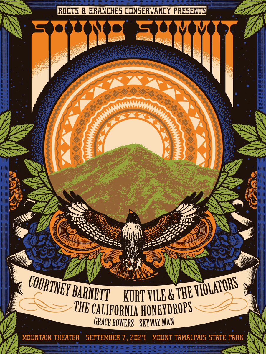 Sound Summit returns to the slopes of Mt. Tam this September, 2000 feet above the SF Bay. Take flight from the flatlands &amp; join us for a hawk's-eye view of the highest festival in town! Tickets on sale Friday, June 7th at 10 AM PT. Visit soundsummit.net for more details.
