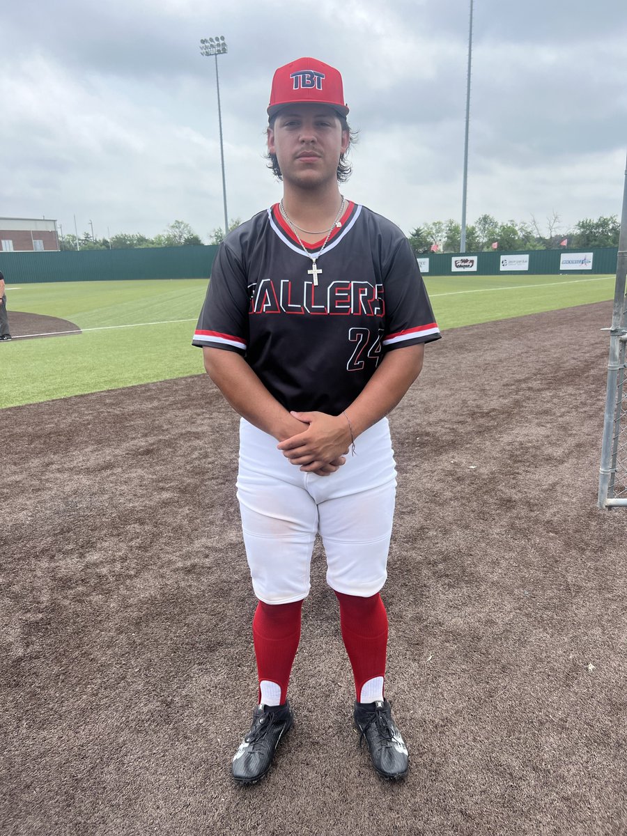 F: TBT Ballers Texas 3, Dallas Patriots 1
PoG: Matt Hernandez 1-2, 3 RBI
Hitter: Andrew Ramirez 2-2, 2B, RBI
Pitcher: Collin Poindexter 4 IP, 6K, 2H, ER