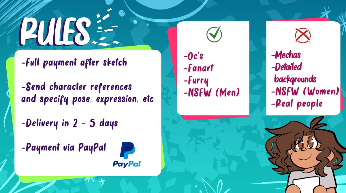 paxx2143's tweet photo. ☀️COMMISSIONS OPEN🗣️‼️

You can ask me any questions through my MD

RT's are apprciated 💞

#Commissions #CommissionsOpen #DigitalArt https://t.co/Us0twOexcr