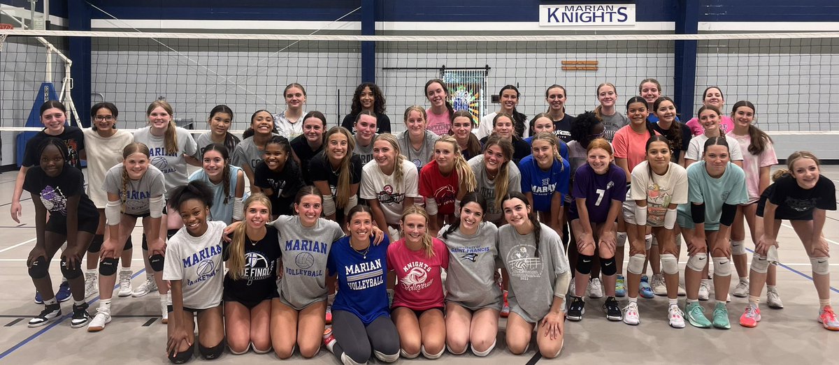 MarianHS_VB's tweet photo. Awesome first day of volleyball summer workouts! 💪 Back at it tomorrow, ready to keep grinding! Go Knights #wogwag #WEOFEO @marianhssports @NICathletics @ihsvca https://t.co/QdCADdif7A