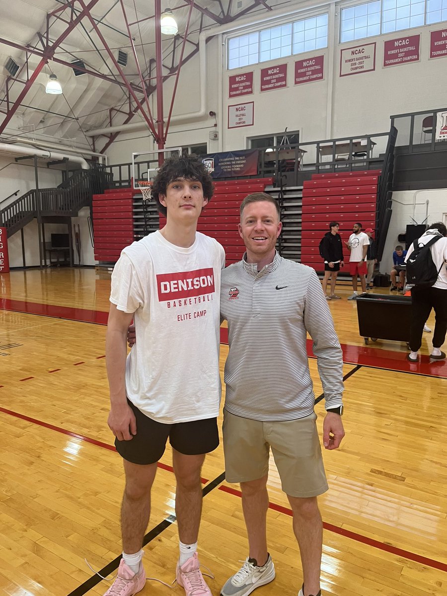 Michael Fisch (@michaelfisch23) on Twitter photo Had a great time at <a href="/DenisonHoops/">Denison Basketball</a> Elite Camp yesterday. Thank you <a href="/CoachSullyDU/">Chris Sullivan</a> <a href="/QuinnE76/">Ethan Quinn</a> and the rest of staff for the experience. Had a great time at <a href="/DenisonHoops/">Denison Basketball</a> Elite Camp yesterday. Thank you <a href="/CoachSullyDU/">Chris Sullivan</a> <a href="/QuinnE76/">Ethan Quinn</a> and the rest of staff for the experience.
