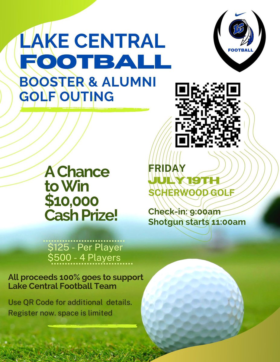 LakeCentral_FB's tweet photo. 🚨⛳️ Have you signed up yet? Space is limited! https://t.co/nqMtLwDMrx