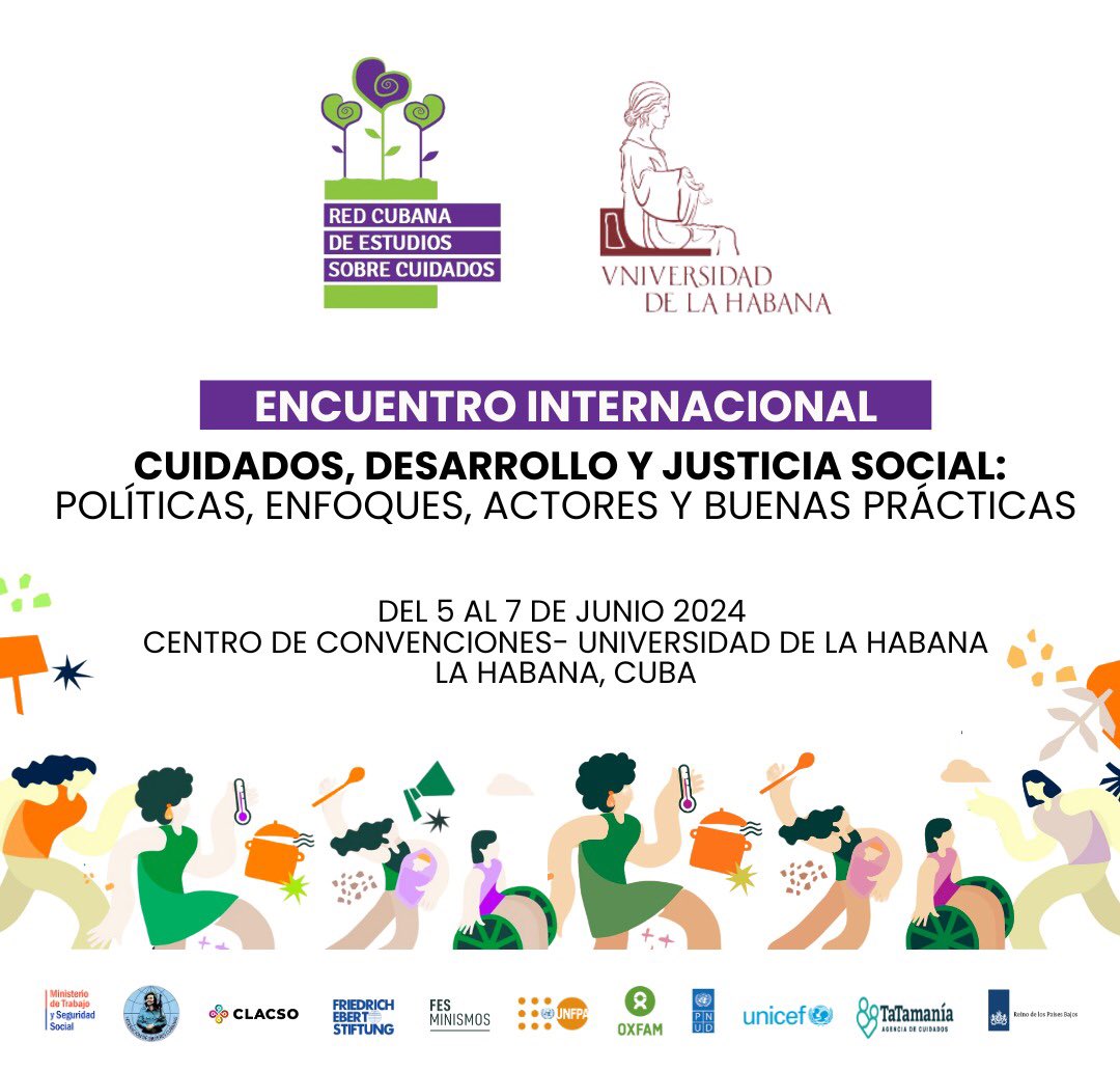 Tuvimos la oportunidad de recibir en nuestra sede, a una serie de expertas de la región latinoamericana, como parte de las actividades colaterales del “Encuentro Internacional” cuidados, desarrollo y justicia social: política, enfoques, actores y buenas prácticas.