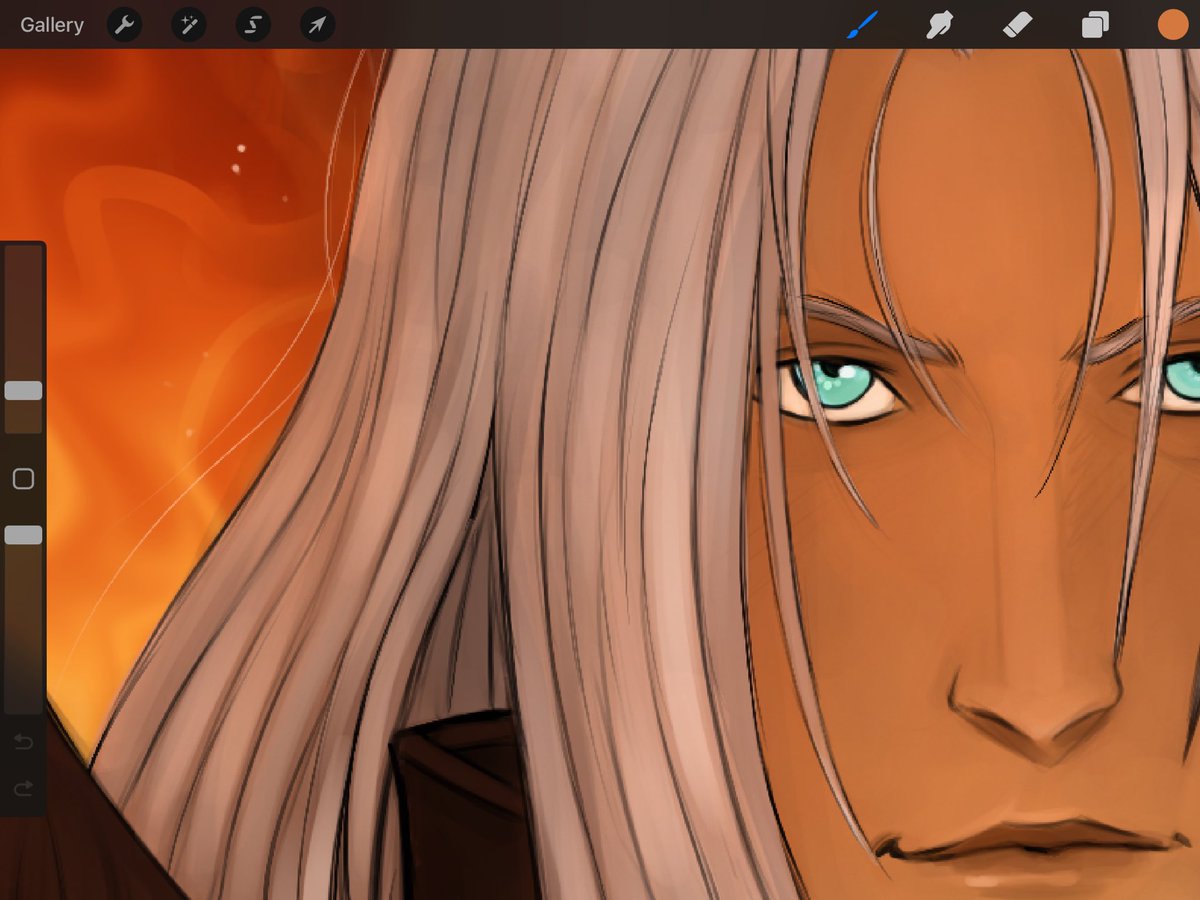 spicypoptartexe's tweet photo. I’m back 😎😈 Yeah sorry idk how to social media so I figured I should actually post my cool stuff here again lolol 

#wip #sephiroth #FFVII #finalfantasy7 #FFVIIRemake #FF7CC #FFVIIRebirth https://t.co/mJTNYVXYy6
