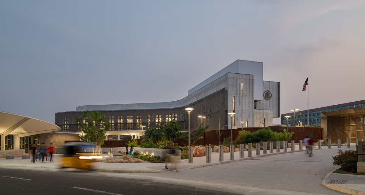 We're excited to announce that the US Consulate General Hyderabad, India has been recognized by the <a href="/Architizer/">Architizer</a> jury as the winner in the Government and Civic Category for the 2024 #ArchitizerA+ Awards

Congratulations to <a href="/USAndHyderabad/">U.S. Consulate General Hyderabad</a>, <a href="/StateDept/">Department of State</a>, and our incredible partners.