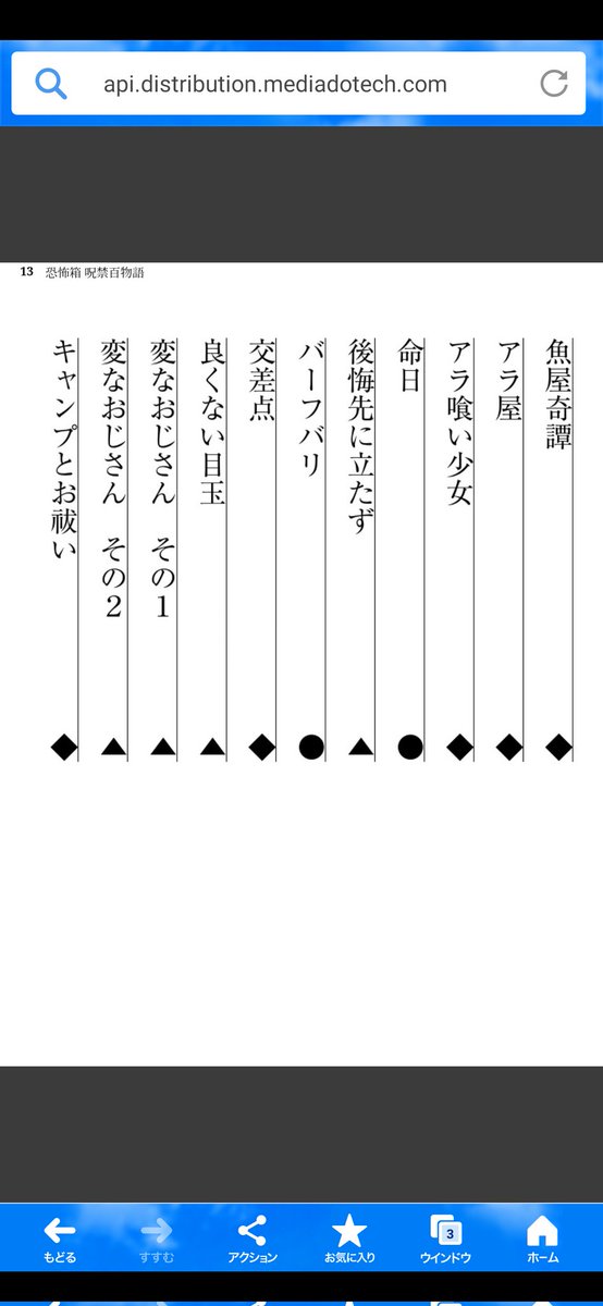 恐怖箱だったわ 