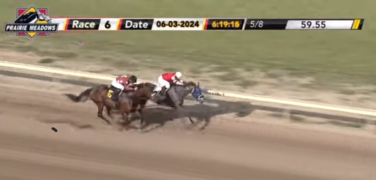 Star Of Mine rides the rail to victory in Monday's sixth ... Alberto Pusac up for trainer Kelli Martinez and Kuhlman Racing.