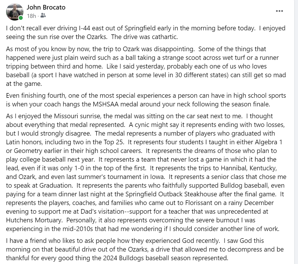 John Brocato tweet media