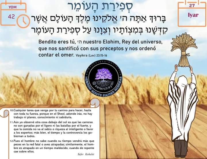 seferchayim's tweet photo. Omer Día 42 https://t.co/oHxtXRunSP