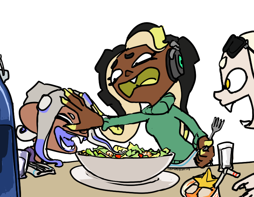 thetruecourtesy's tweet image. somebody asked me if I think Eight likes salad