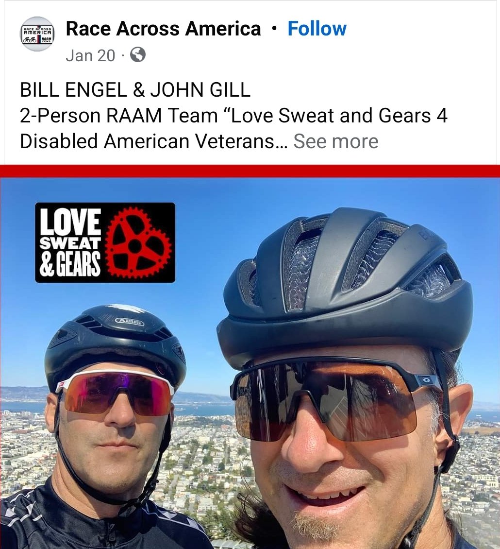 My dad and his buddy are in a bike race across America starting June 14. They are raising money for Disabled Veterans! 

Donate to this link to support!! Any amount helps!!

support.dav.org/index.cfm?fuse…

Excited for the old man! <a href="/billengel1/">Bill Engel</a>