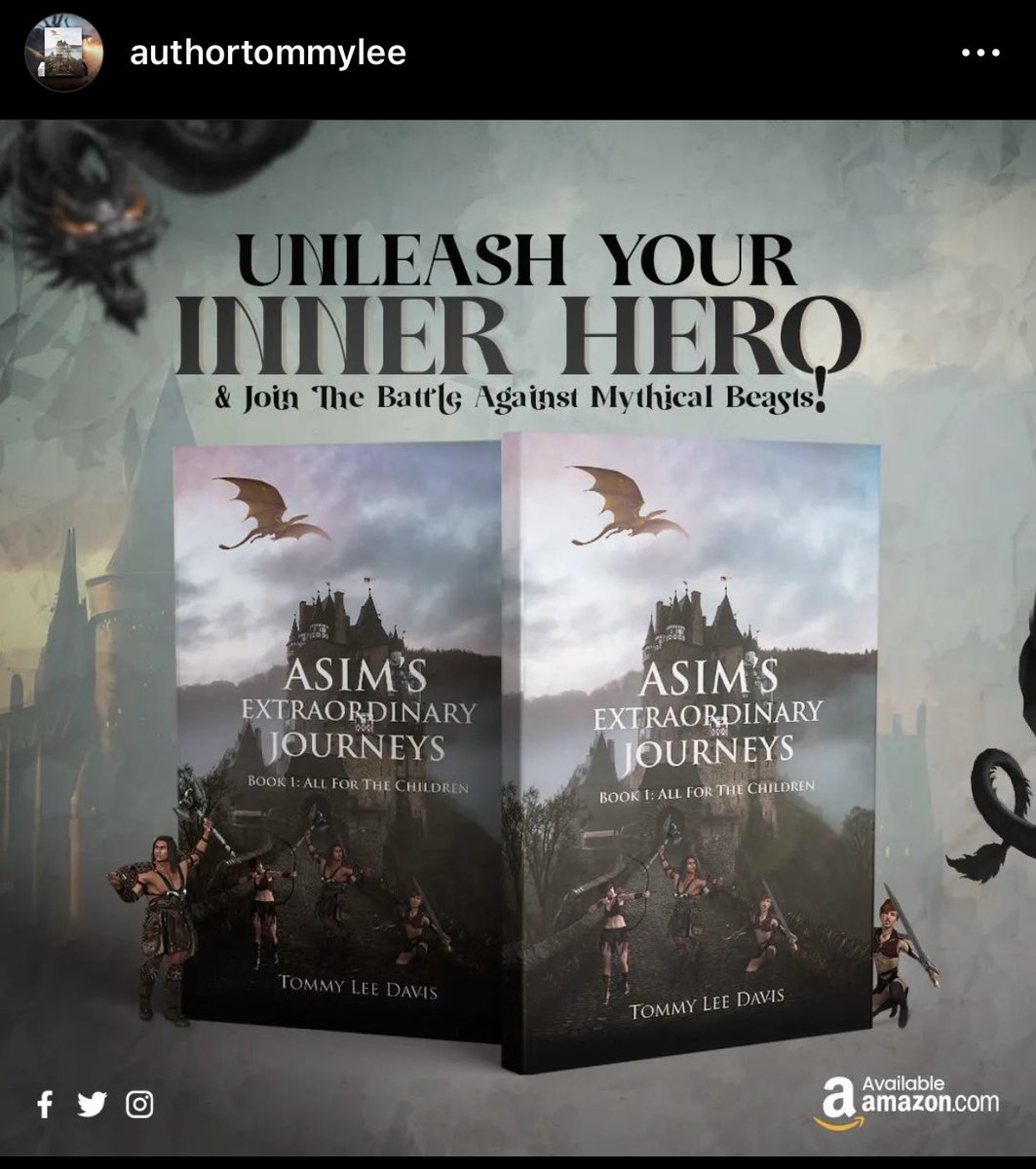tommyd49's tweet image. Only .99c for the best fantasy book #fantasy #fantasyreader # adventure #fantasylover #bookworm  #bookstagram #bibliophile #SFF #betareader #amwritingfantasy #Bookish #book-nerd #booklover #YA  #magic  #dragons #podcast a.co/d/bru4JtY