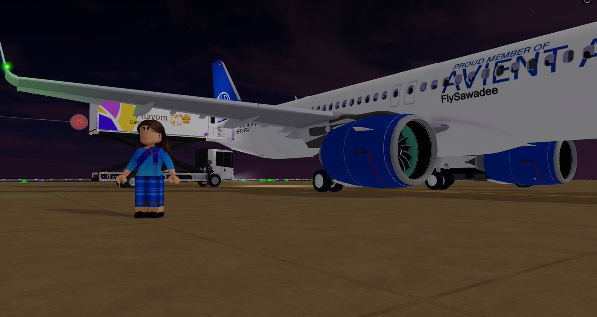 PhayomAirways's tweet photo. We are now catering for @SawadeeFly!
#roblox #roaviation #robloxairline https://t.co/gVpo4cByfh