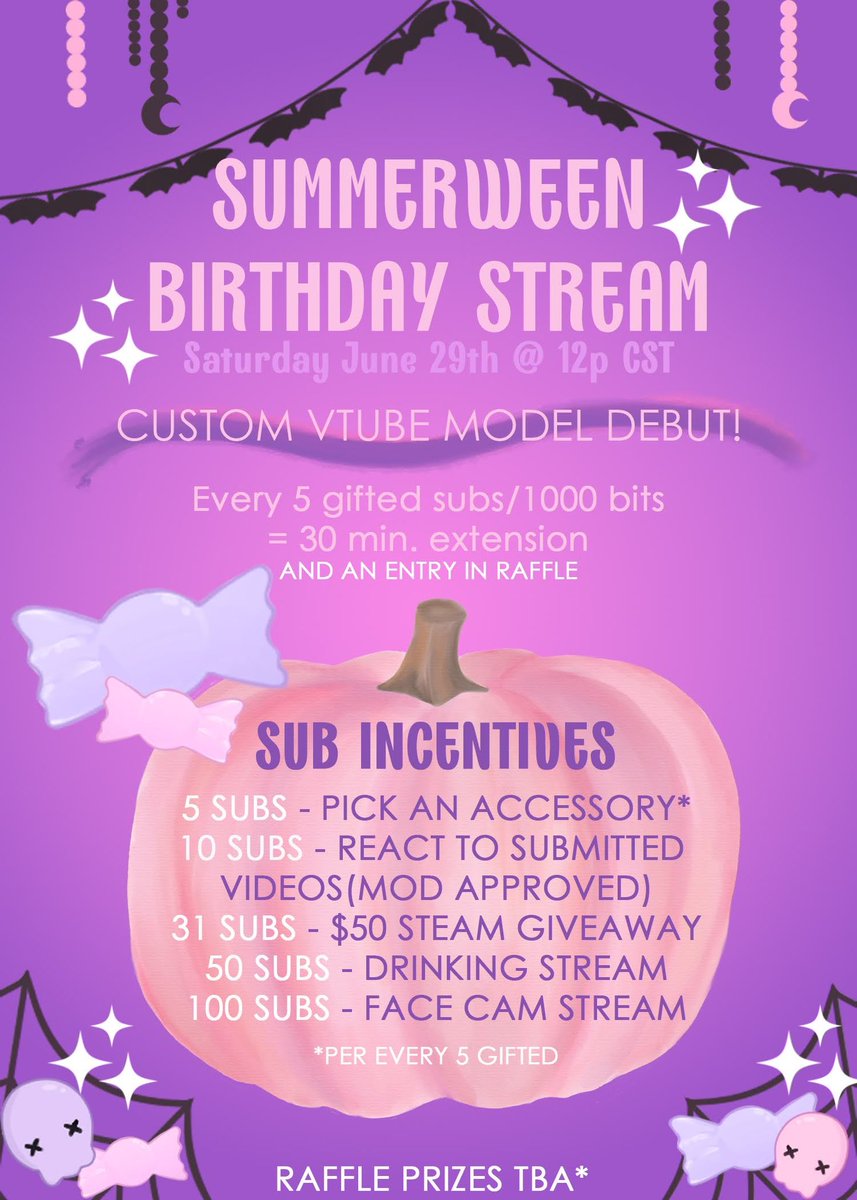 kaleesaur's tweet photo. MARK YOUR CALENDARS! Starting at 6 hours! Let’s see what time we make it until 🥰 https://t.co/zArIYcszpa