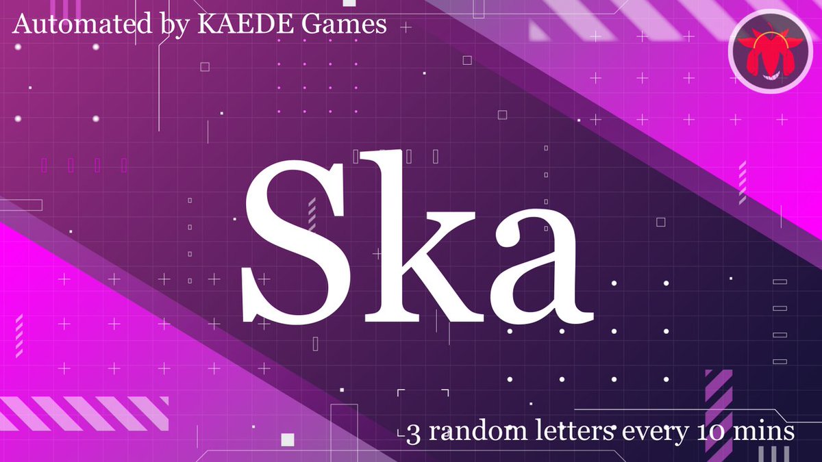 3letter_'s tweet photo. S k a https://t.co/9VvxKjtoem