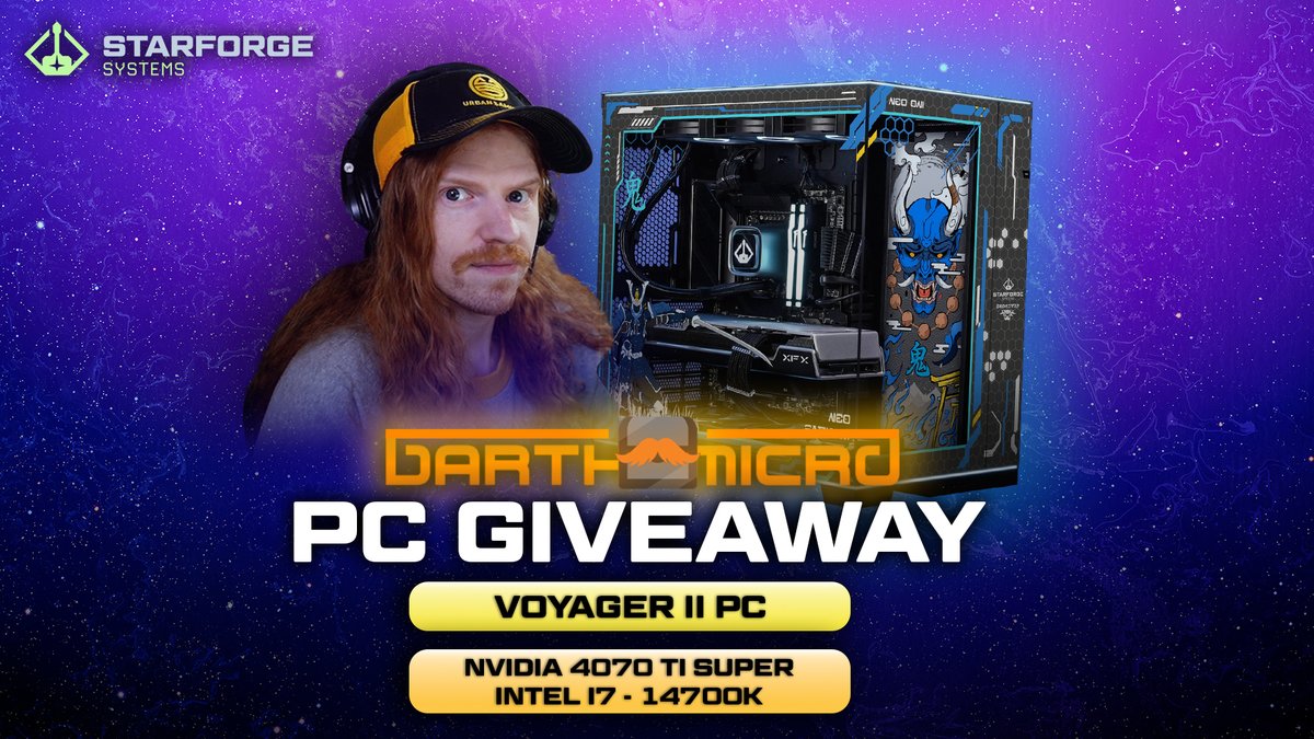 Darth Microtransaction (@darthmicrot) on Twitter photo Starforge PC's Lost A bet and now has to giveaway a PC lol - enter below to get into the chance
To Enter:
✅Like/RT This Post
✅Follow <a href="/DarthMicroT/">Darth Microtransaction</a>
✅Follow <a href="/StarforgePCs/">Starforge Systems</a>
✅Enter using the link
🔗vast.link/Darth-Microtra… Starforge PC's Lost A bet and now has to giveaway a PC lol - enter below to get into the chance
To Enter:
✅Like/RT This Post
✅Follow <a href="/DarthMicroT/">Darth Microtransaction</a>
✅Follow <a href="/StarforgePCs/">Starforge Systems</a>
✅Enter using the link
🔗vast.link/Darth-Microtra…
