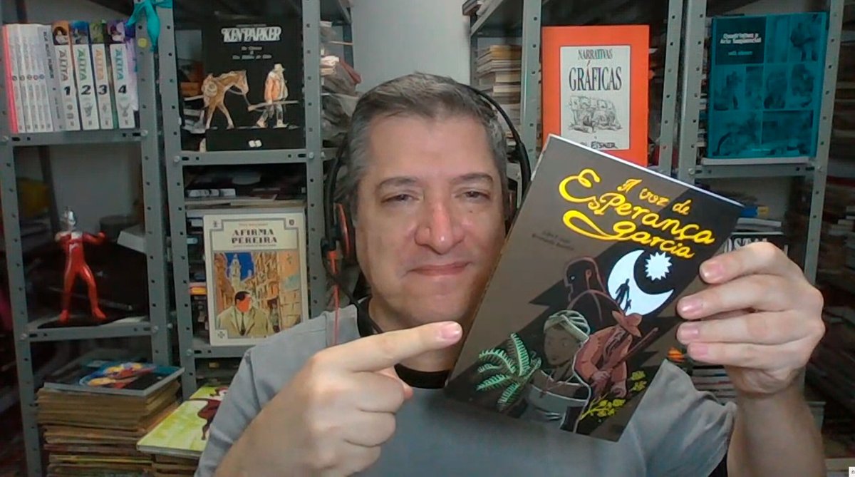 Agora o <a href="/marcelonaranjo/">Marcelo Naranjo</a> fala de A Voz de Esperança Garcia (<a href="/QuintaCapa/">Quinta Capa</a>), de João P. Luiz e Bernardo Aurélio. Uma HQ sobre os horrores da escravidão e a voz que se ergueu contra seus horrores praticados.

⚡️ youtube.com/watch?v=dYLdWI…