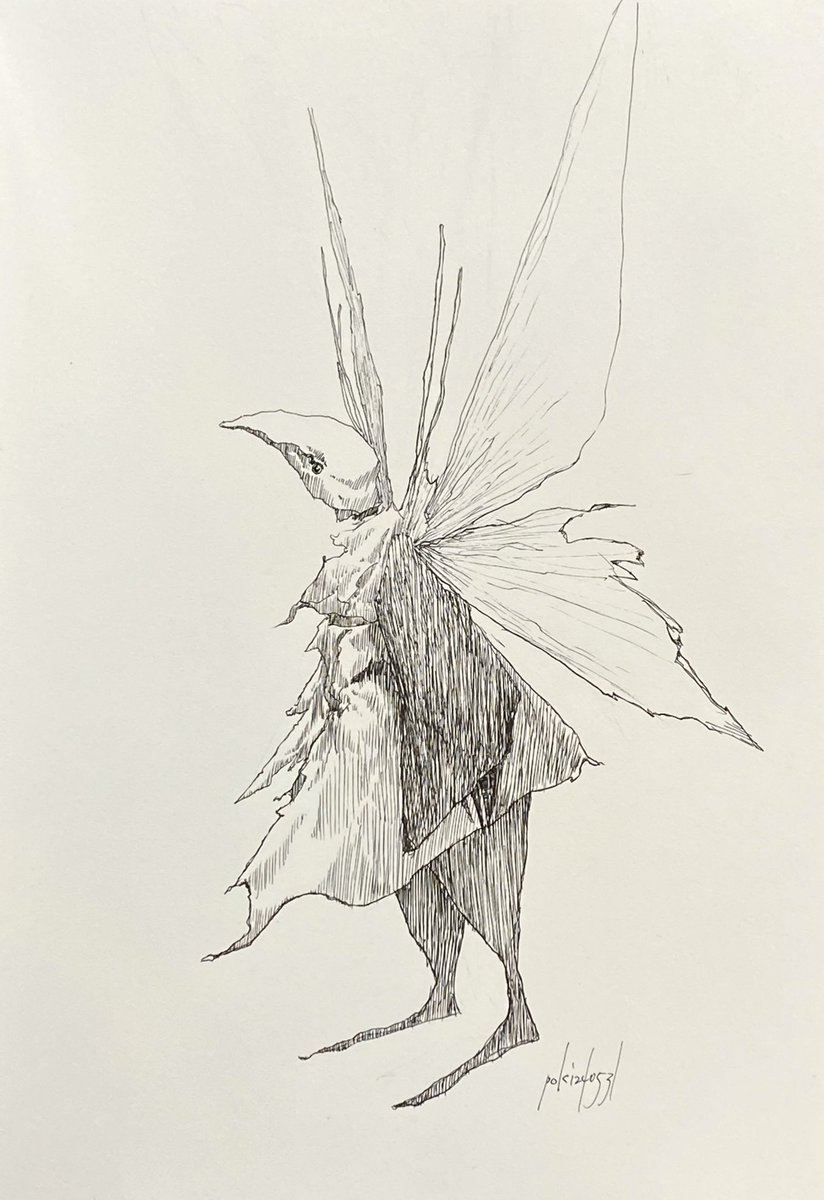 #私の作品が貴方に響くといいな
ボールペンを使った絵を描きます。 