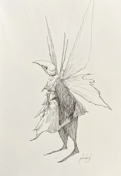 #私の作品が貴方に響くといいな
ボールペンを使った絵を描きます。 