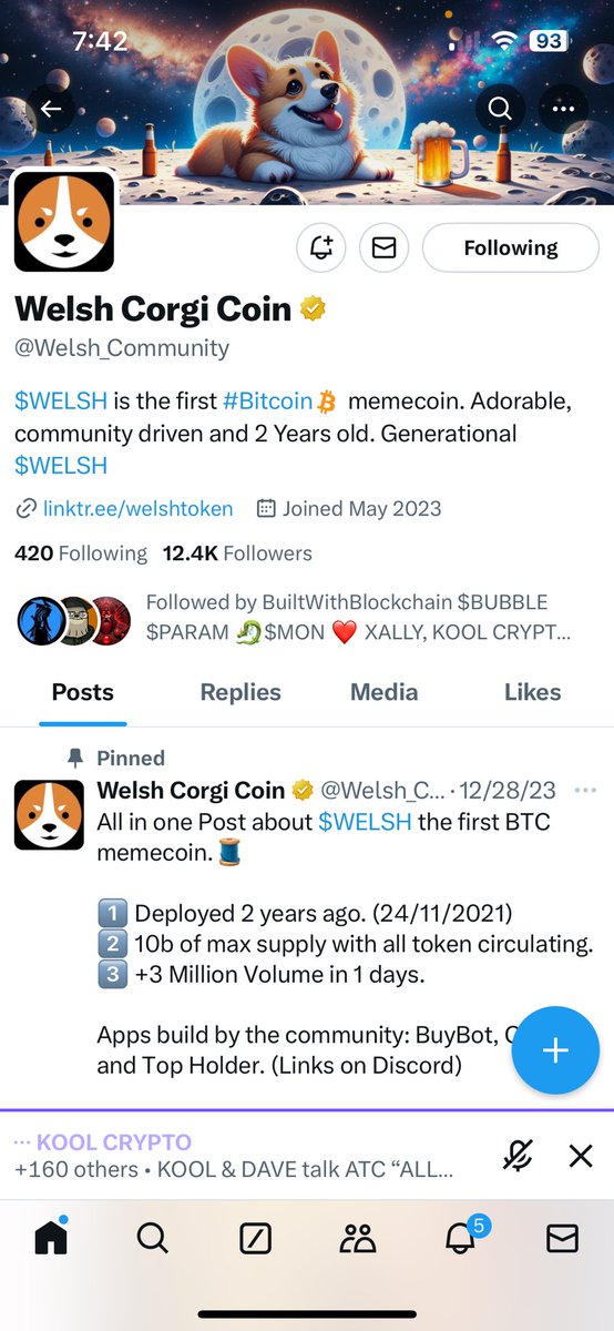 BlueSkyKrypto's tweet photo. @koolcryptovc @Welsh_Community https://t.co/KG4yJ4t0iw