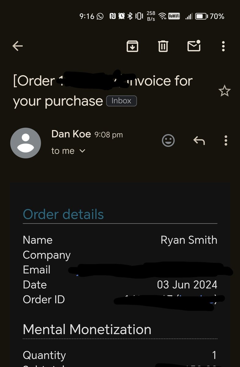PioneeringRyan's tweet photo. @thedankoe First ever course purchase of a creator course.

Couldn't be more certain of my decision!

Happy and excited to learn 👌🏼 😁 ❣️ https://t.co/GkGz0w6AZe