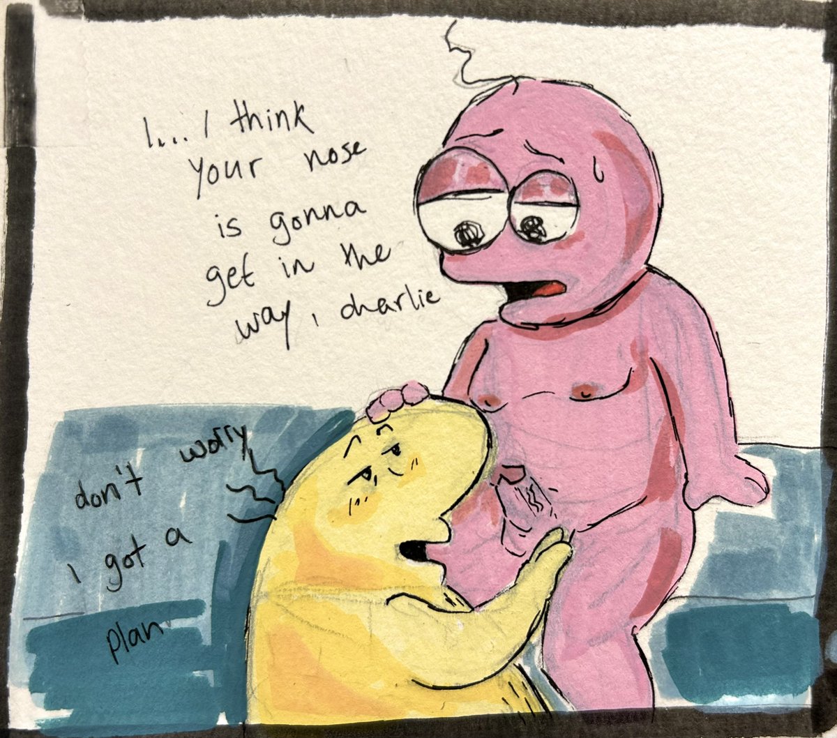 JaysWaterfall's tweet photo. AHH sorry for the repost. I posted them out of order last time oops
.
.
#charpim #cummingcoworkers https://t.co/nnY7uVkONs