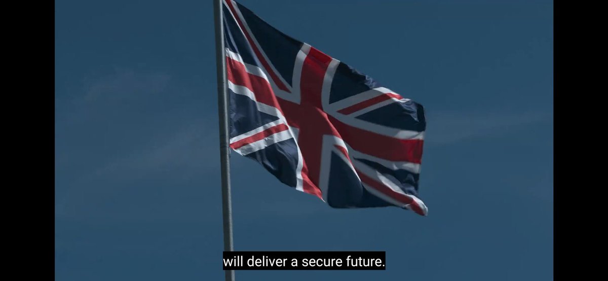Oh dear. The Conservatives’ first election broadcast shows the union flag flying the wrong way up, which is a distress signal…
(h/t @Markwmw_02)