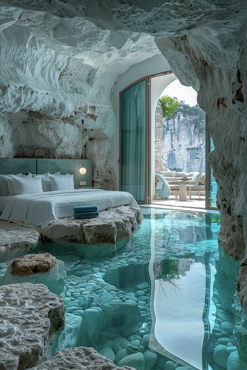 INTERIORPORN1's tweet image. I would never leave this bedroom