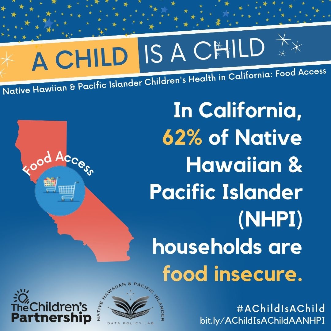 The Children’s Partnership (TCP) #KeepKidsCovered (@kidspartnership) on Twitter photo Food access is critical to help children:
🌱Grow
📓Learn
🧠Develop
🌺Thrive
🥗CA can help better nourish our #NativeHawaiian #PacificIslander (NHPI) children.
📖Read more about how California is doing by NHPI children: bit.ly/AChildIsAChild…
<a href="/KidsPartnership/">The Children’s Partnership (TCP) #KeepKidsCovered</a> <a href="/UCLAchpr/">UCLA Center for Health Policy Research</a> Food access is critical to help children:
🌱Grow
📓Learn
🧠Develop
🌺Thrive
🥗CA can help better nourish our #NativeHawaiian #PacificIslander (NHPI) children.
📖Read more about how California is doing by NHPI children: bit.ly/AChildIsAChild…
<a href="/KidsPartnership/">The Children’s Partnership (TCP) #KeepKidsCovered</a> <a href="/UCLAchpr/">UCLA Center for Health Policy Research</a>