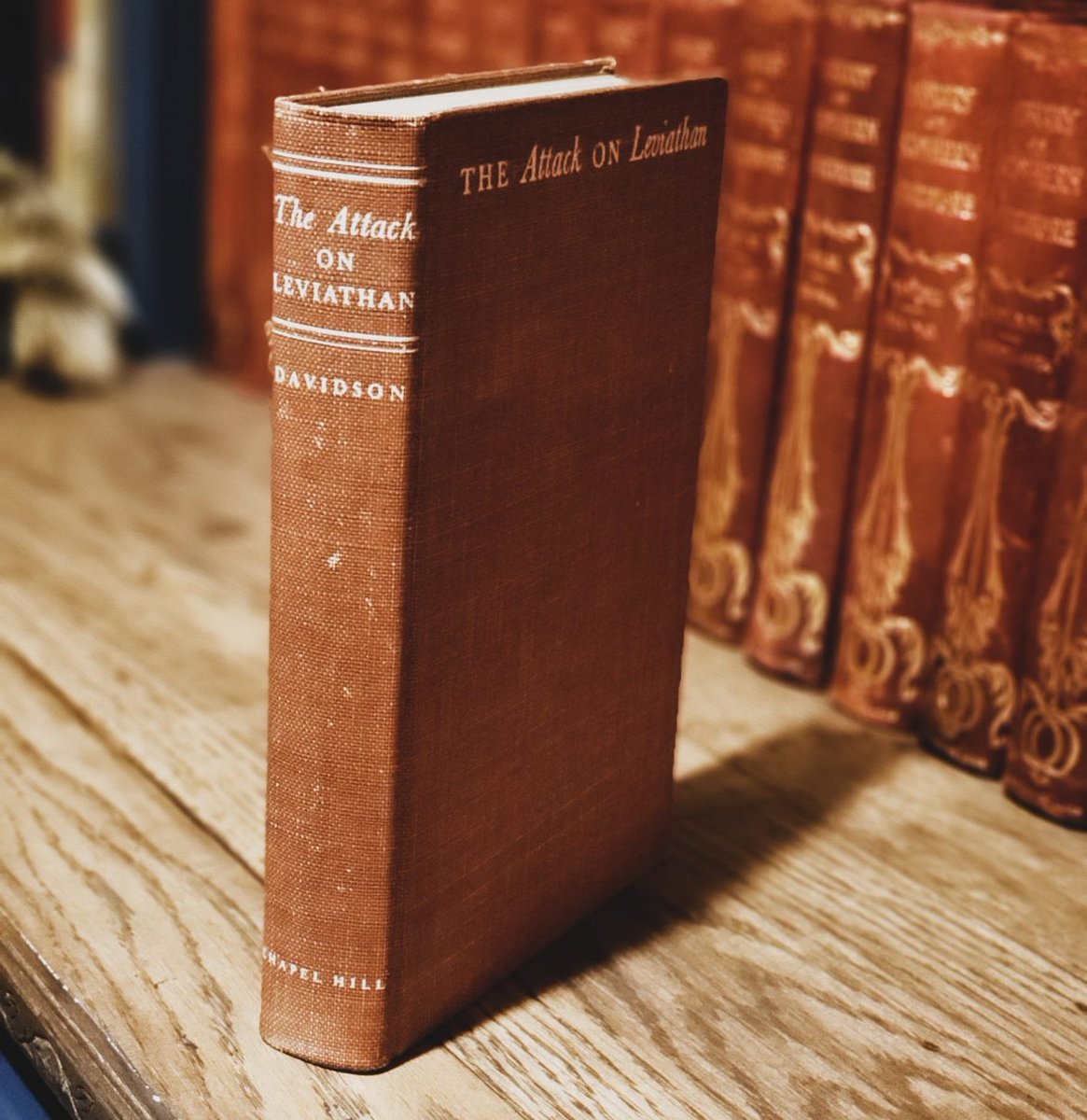 PseudoWeaver's tweet photo. “In 1938 appeared the clearest and most courageous of the Agrarian documents, Donald Davidson’s Attack on Leviathan.” – Richard M. Weaver

Review series by @Chase_Steely
https://t.co/KrJrgyWOqz https://t.co/Z4tJJWm7mL