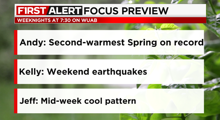 SamRobertsWX's tweet photo. Did you know we have an ALL-WEATHER show every weeknight at 7:30 PM on 43 WUAB @ClevelandCW43?! βοΈπ€οΈπ Tonight's edition of #FirstAlertFocus is jam packed. Here's a preview: https://t.co/RQ1FVlmY76