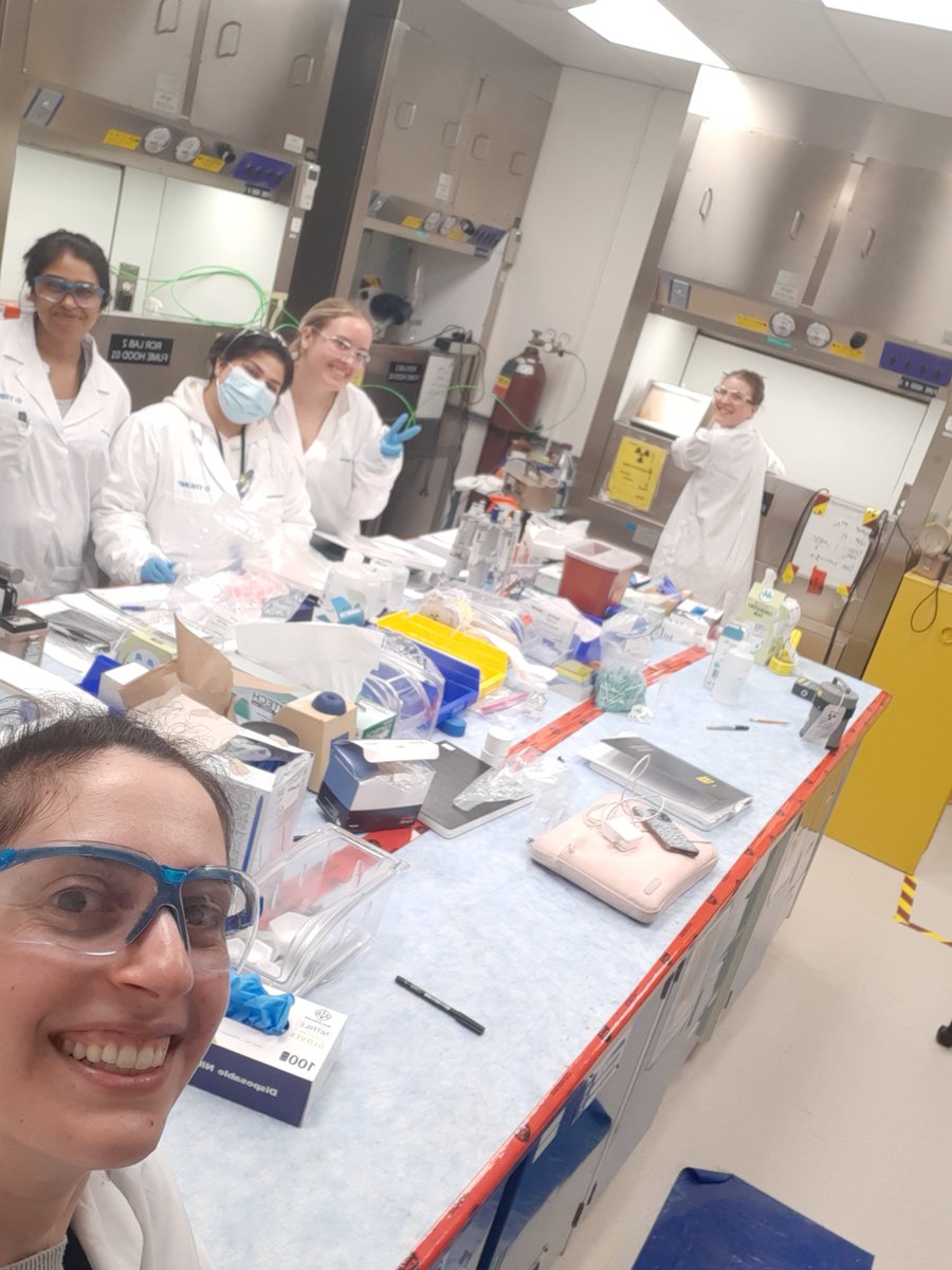 I very rarely get to spend all day in the lab these days, but when I do I enjoy every minute. Especially when I get to interact with this amazing team.