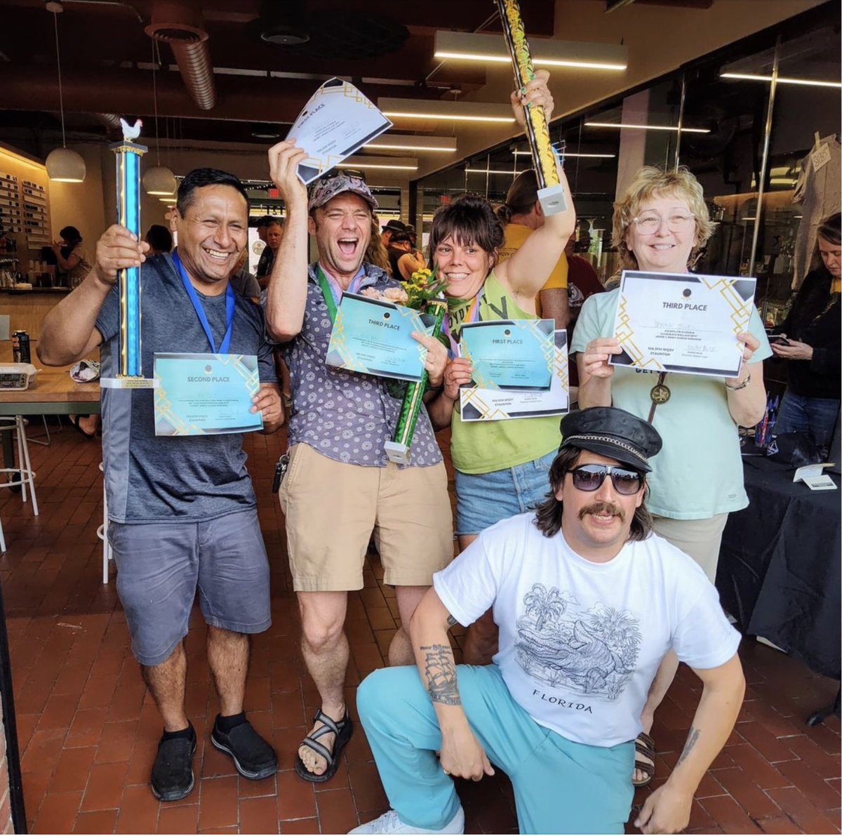 Sometimes we win professional awards. Other times we win the Chicken Salad competition hosted by our favorite local radio stations. <a href="/wqsvfm/">WQSV</a>