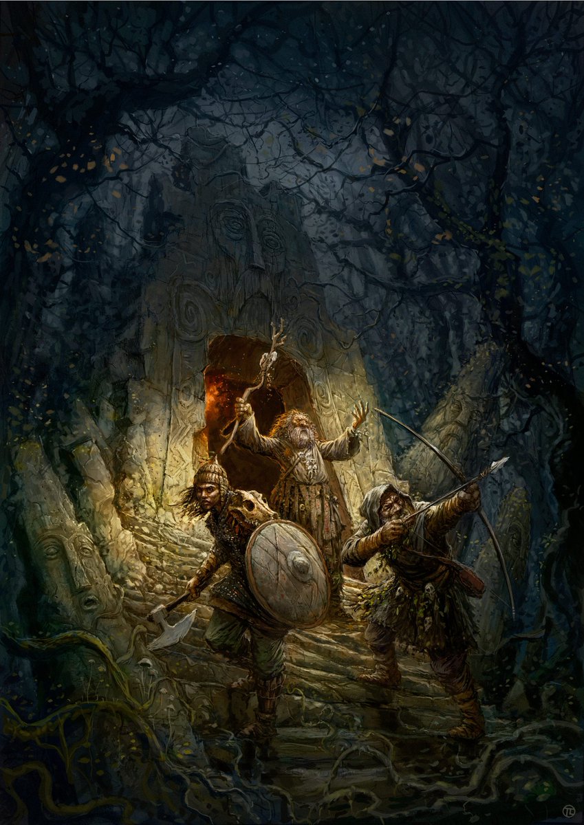 Strigovia cover art by Tomek Larek
#ttrpgart