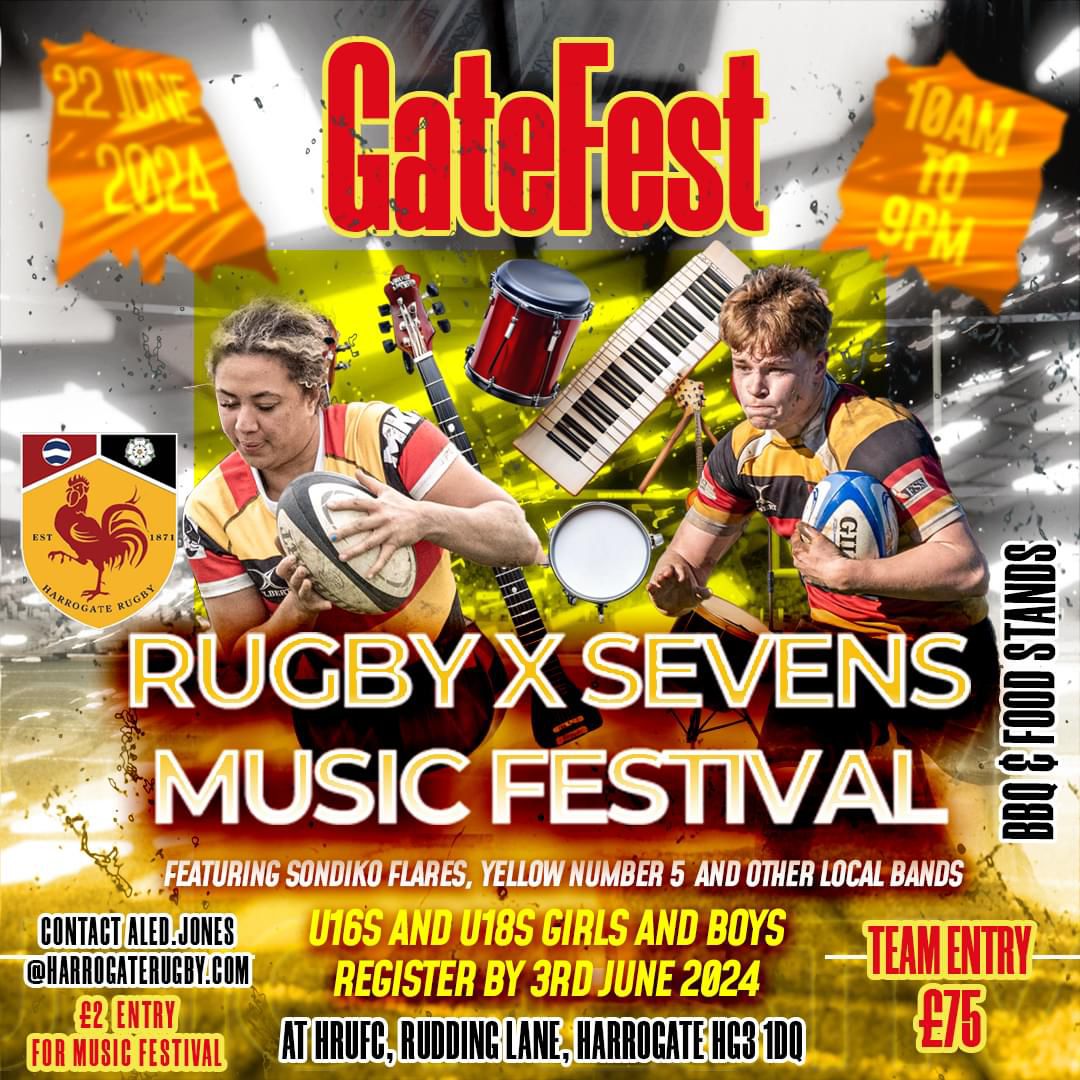 June 22nd @Harrogate_Rugby