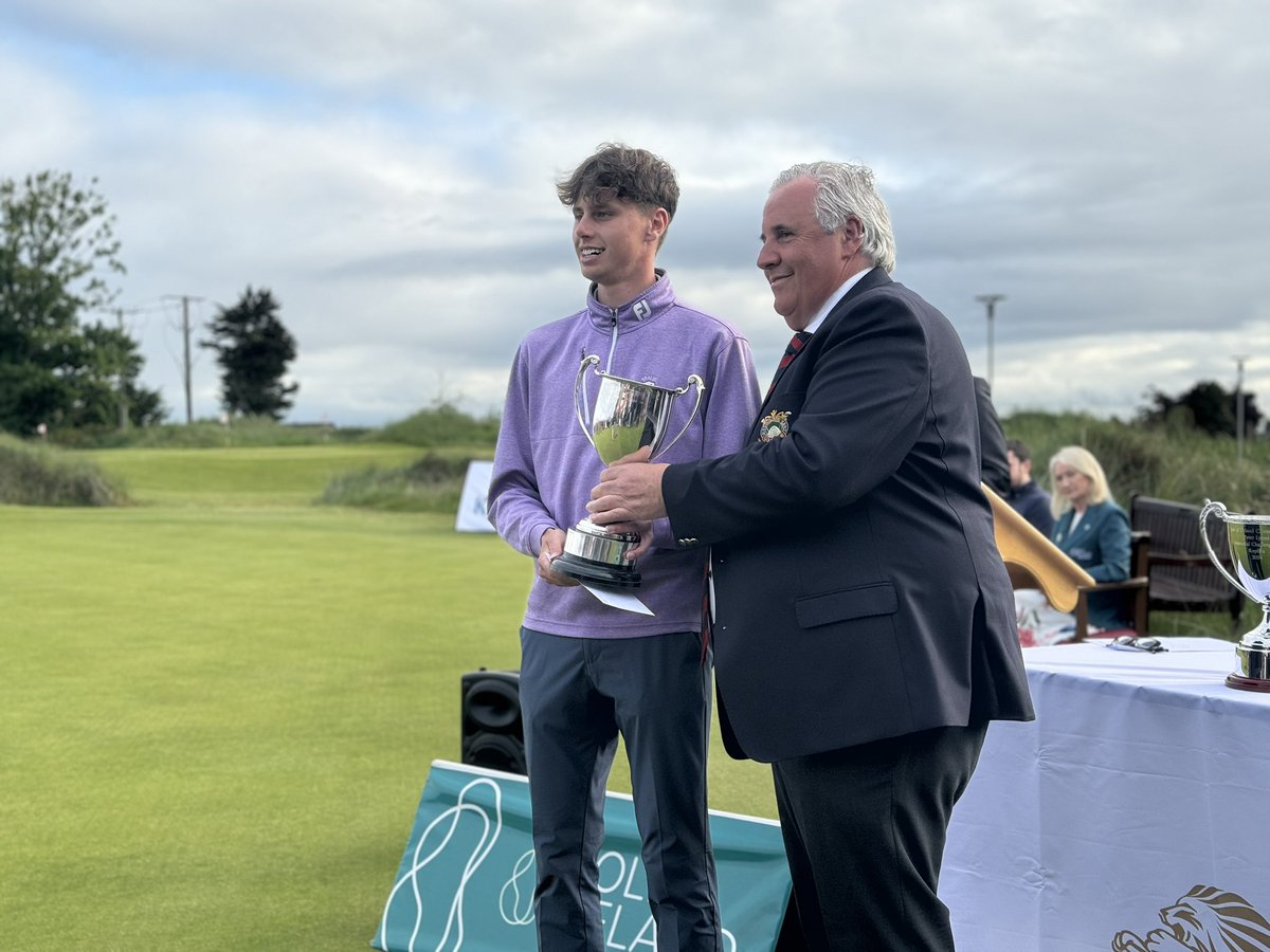 U-21 champion 

Mark Gazi with a great week in <a href="/CountyLouthGC/">County Louth GC</a> and a strong final 54 holes of 9 under par including a final day 36 hole 6 under total finish 3rd overall at 8 under total was the leading U-21 player