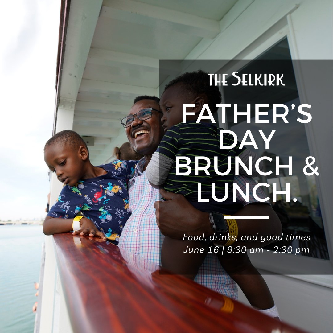 SelkirkGrille's tweet photo. Want to plan a special day for your dear old dad? Celebrate #FathersDay with us at the Selkirk! To make a reservation for June 16, visit opentable or call +1 403-268-8607. We hope to see you here!

#HeritagePark #HeritageParkYYC #CalgaryEvents #YYCEvents #TheSelkirkYYC https://t.co/RbbU4JVCu6