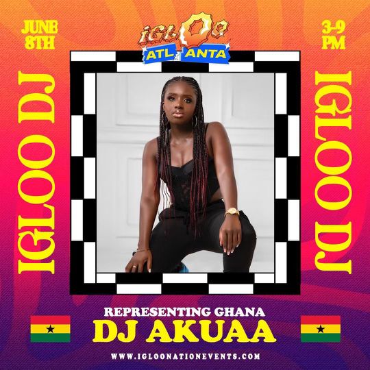 DjAkuaa's tweet photo. Locked in on the 8th!

#igloodj  #Daspinstress https://t.co/zbUPsAl01S