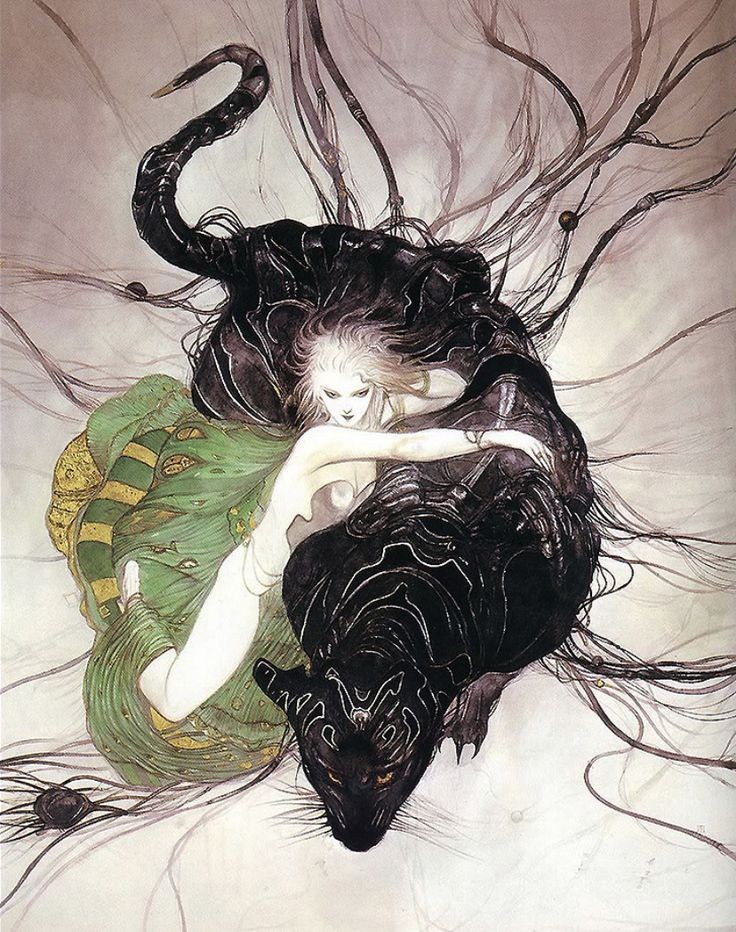 vikare06's tweet photo. The legendary Yoshitaka Amano https://t.co/tZ2XCZgLuD