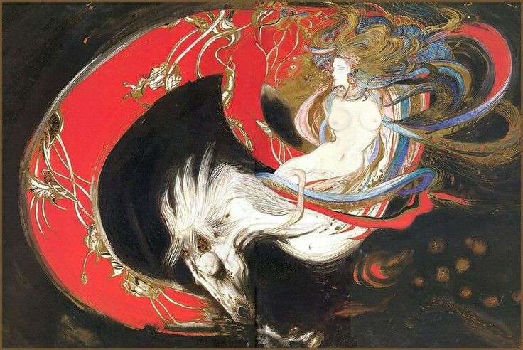 vikare06's tweet photo. The legendary Yoshitaka Amano https://t.co/tZ2XCZgLuD